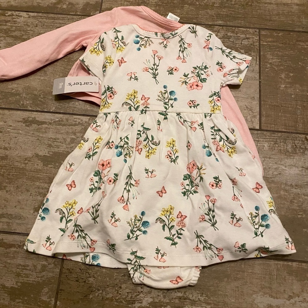 NWT Carter’s floral 2-piece set - Picture 8 of 12